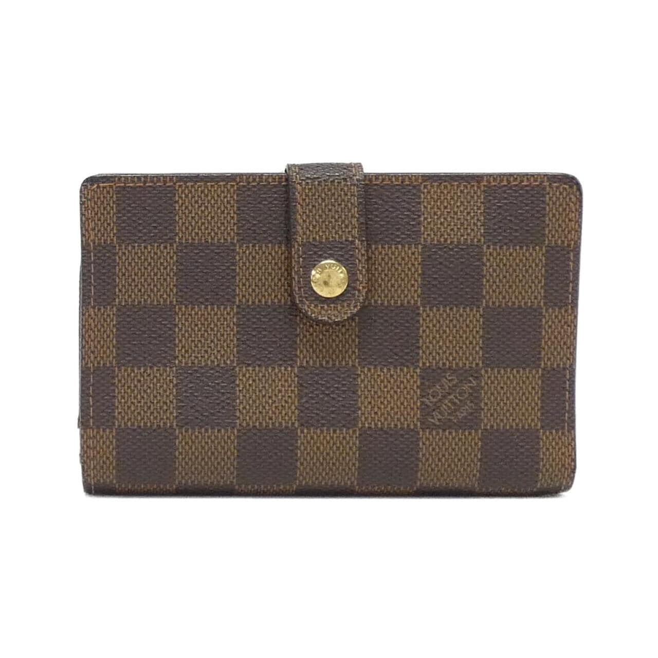 LOUIS VUITTON Vuitton Damier Porte Monet Bier Viennois N61664 Wallet