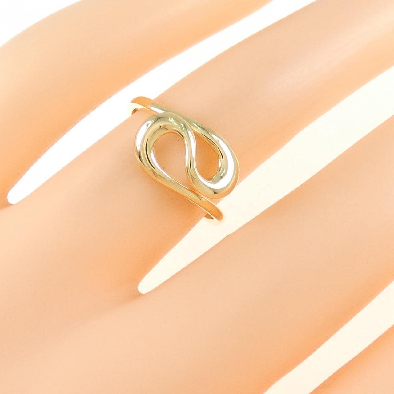 [vintage] TIFFANY Open Wave Ring