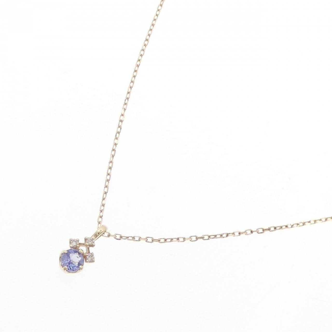 K10YG タンザナイト ネックレス