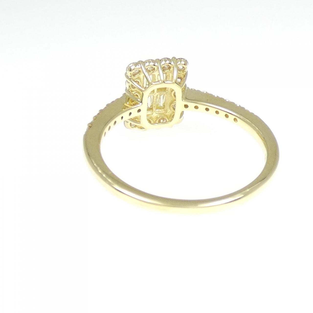 【新品】K18YG ダイヤモンド リング 0.58CT
