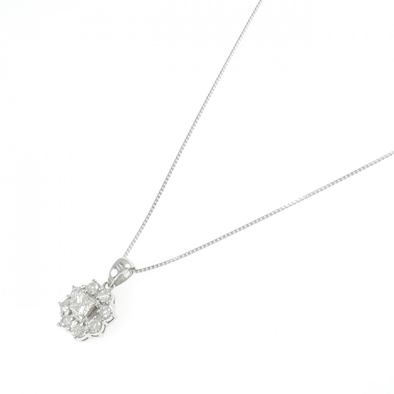 PT900/PT850 ダイヤモンド ネックレス 0.33CT