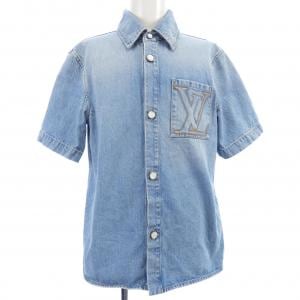 ルイヴィトン LOUIS VUITTON ショートスリーブデニムシャツ HSS50WPCL S／Sシャツ