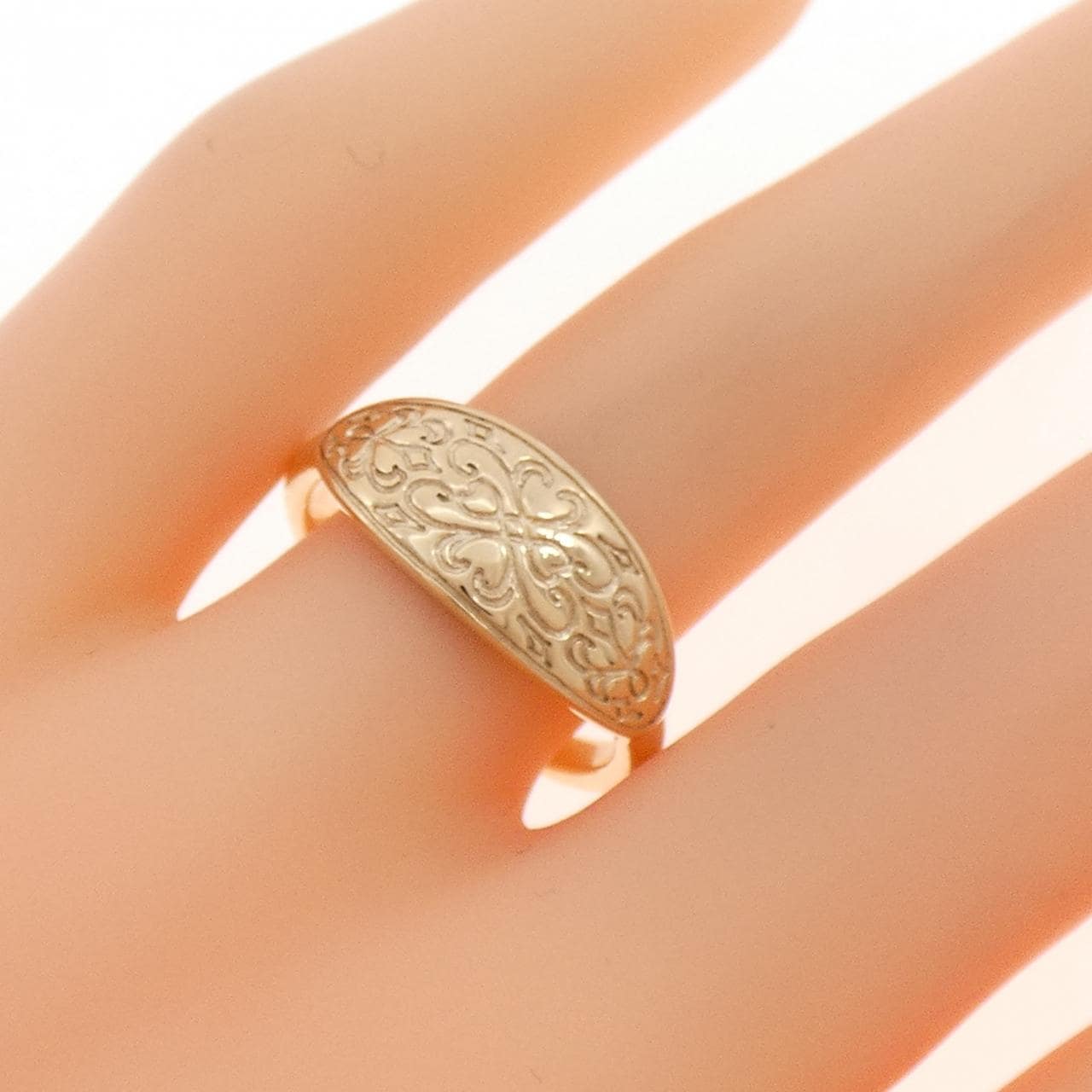 アガット K10YG リング