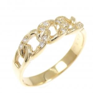 K18YG ダイヤモンド リング 0.12CT