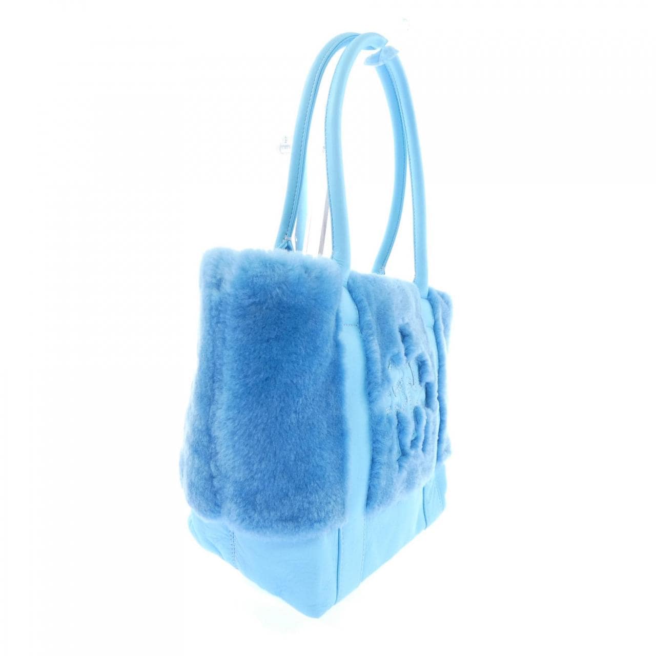クロムハーツ CHROME HEARTS CEMETERY CROSS PATCH FUR TOTE BAG