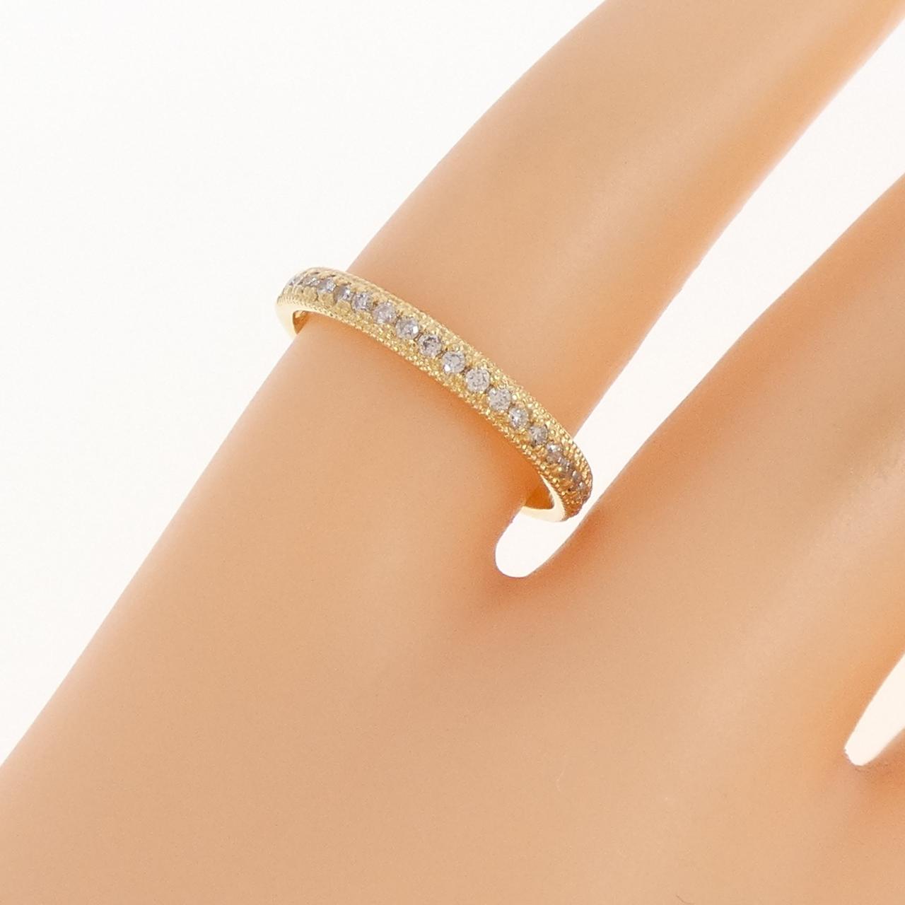K18YG ダイヤモンド リング 0.15CT