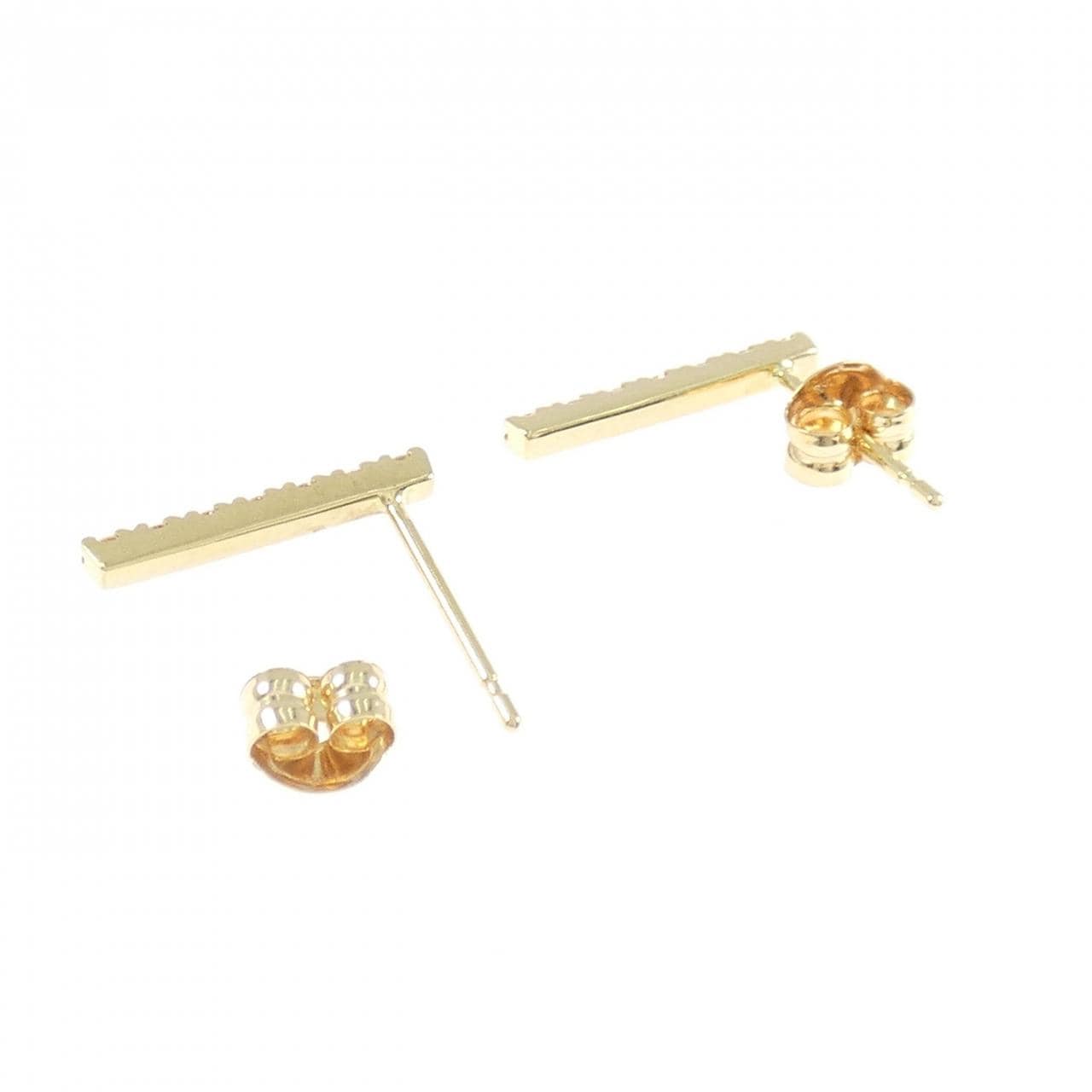 4゜C ダイヤモンド ピアス