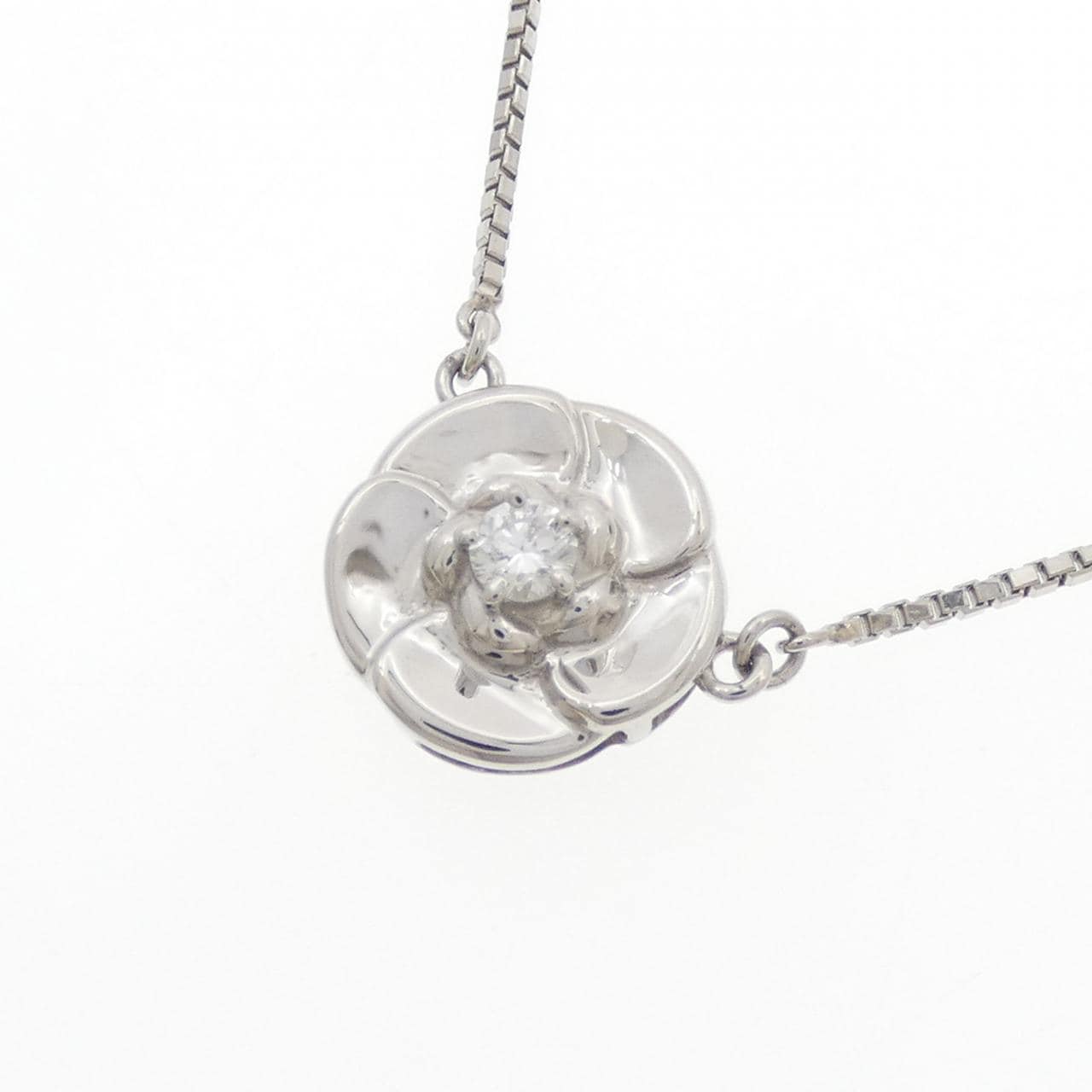 PT850 ダイヤモンド ネックレス 0.11CT