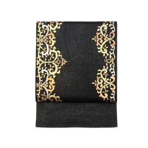 袋帯　金彩加工刺繍入り