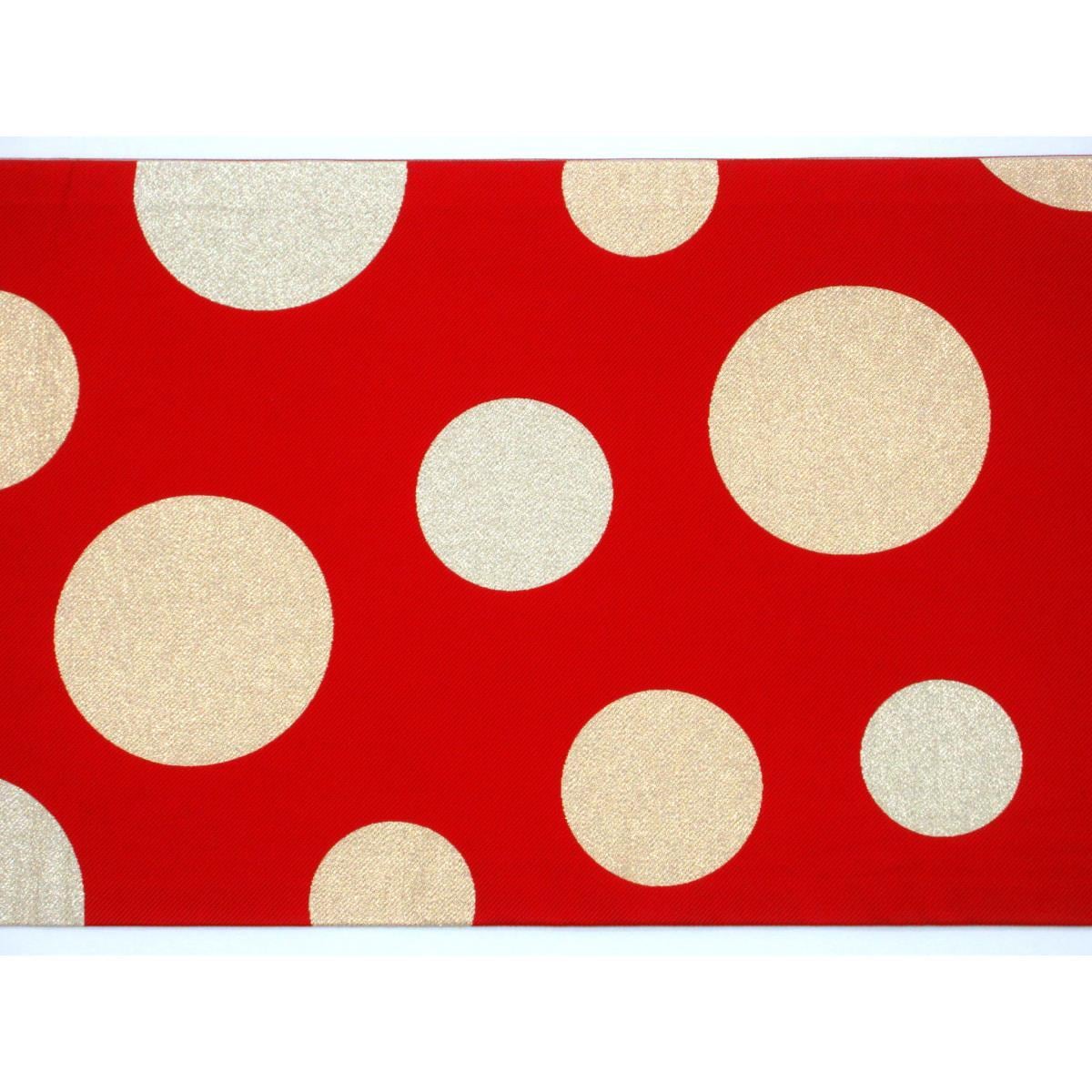 袋帯　全通柄　芯なし仕立