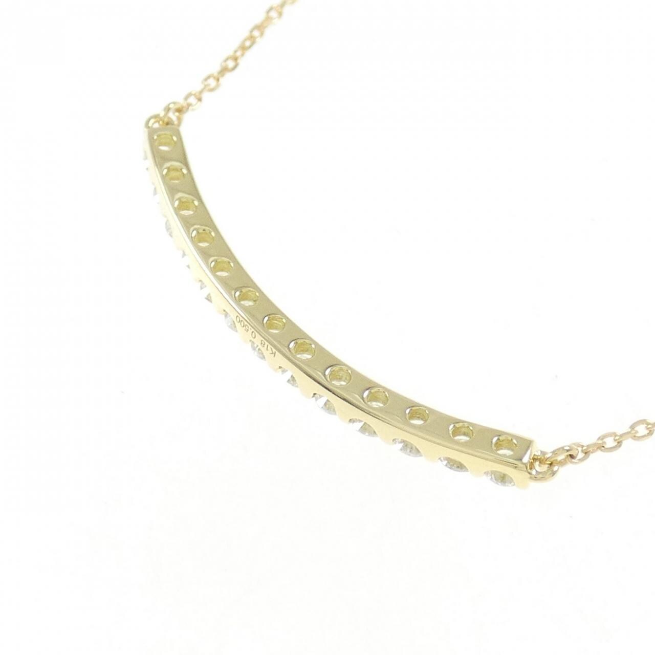 【新品】K18YG ダイヤモンド ネックレス 0.500CT