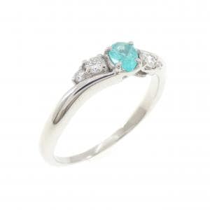 PT900 パライバトルマリン リング 0.172CT