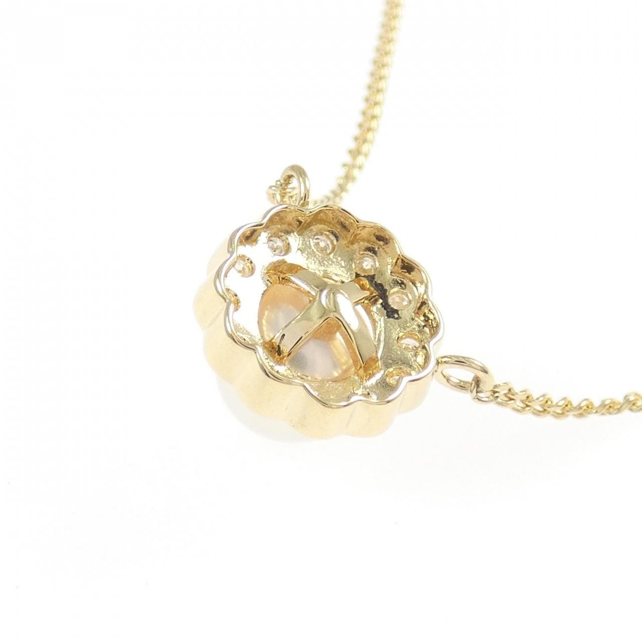 K18YG アコヤパール ネックレス 6.8mm