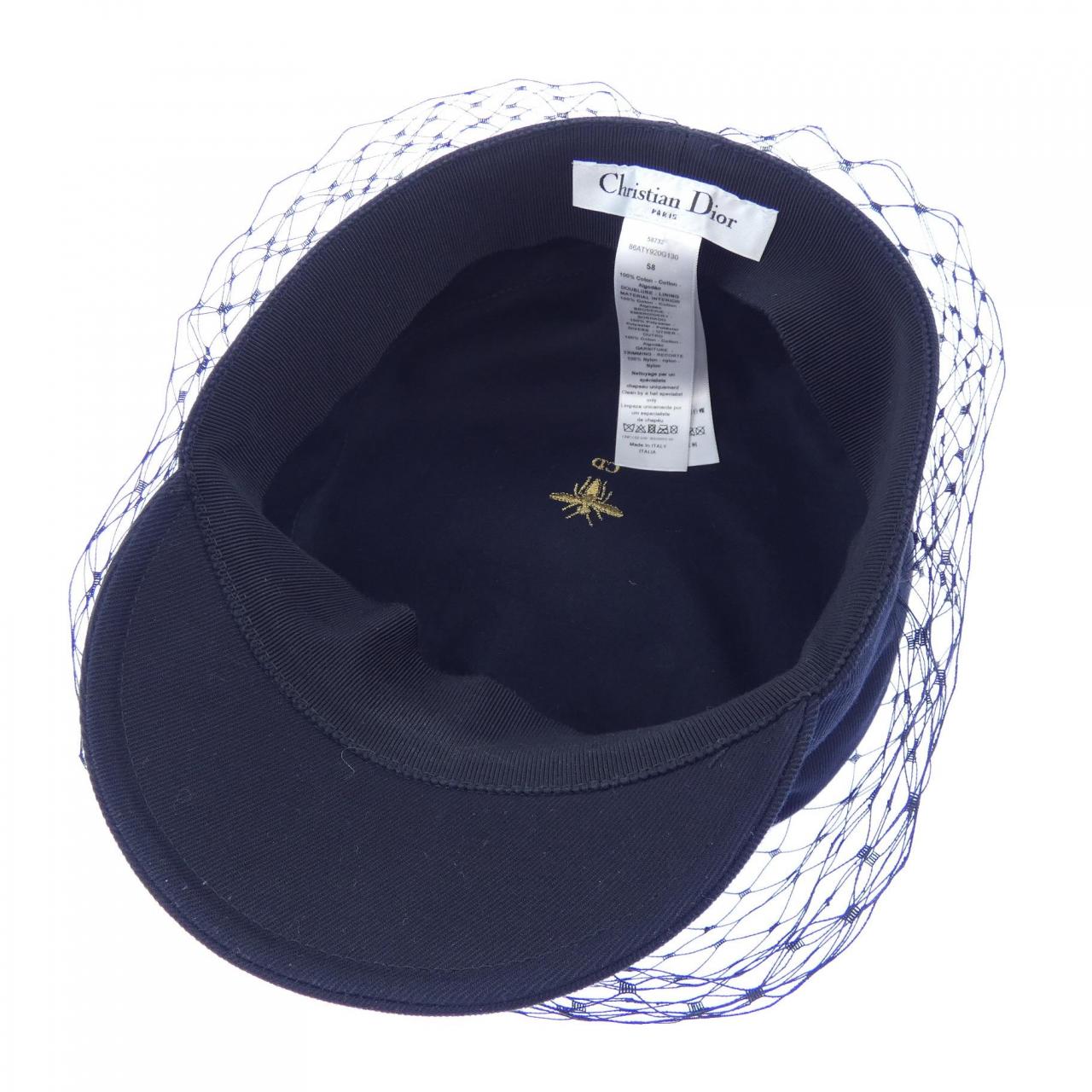クリスチャンディオール CHRISTIAN DIOR DIOR ARTY ナイロンベール 86ATY920G130 キャップ