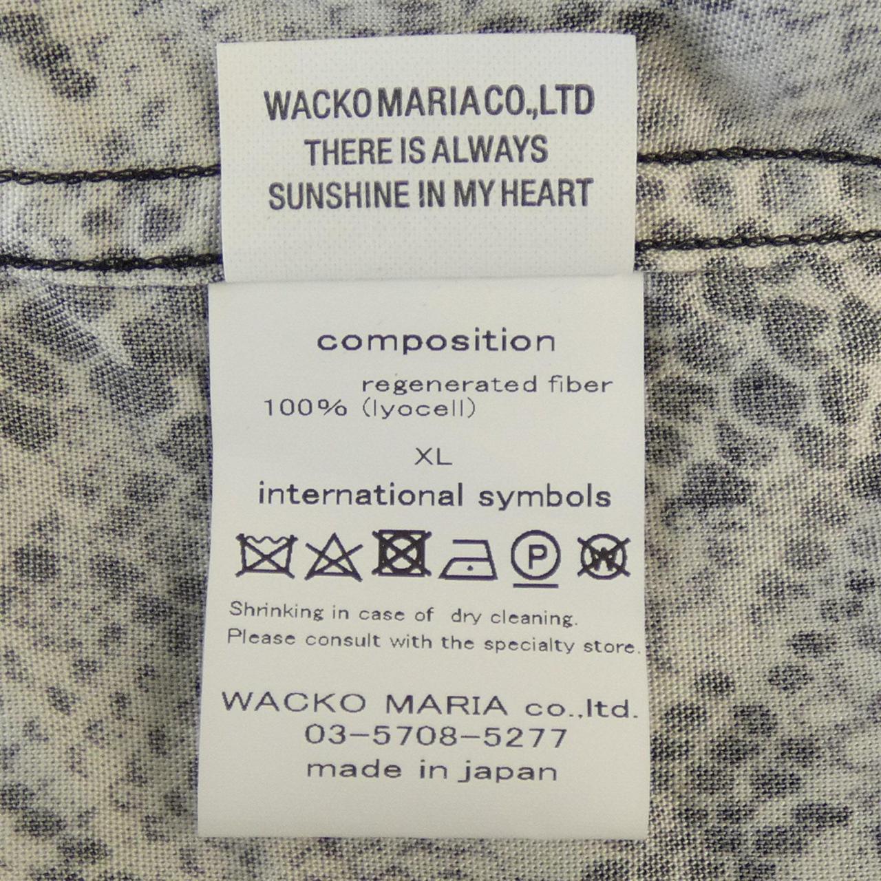 華科瑪利亞WACKO MARIA S/S襯衫