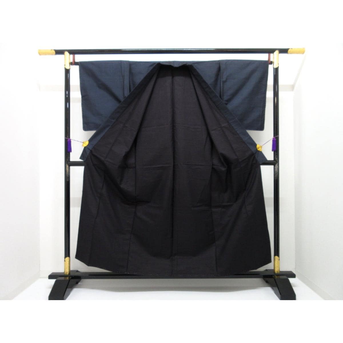 【未使用品】男物　大島紬　きもの・羽織　２点セット