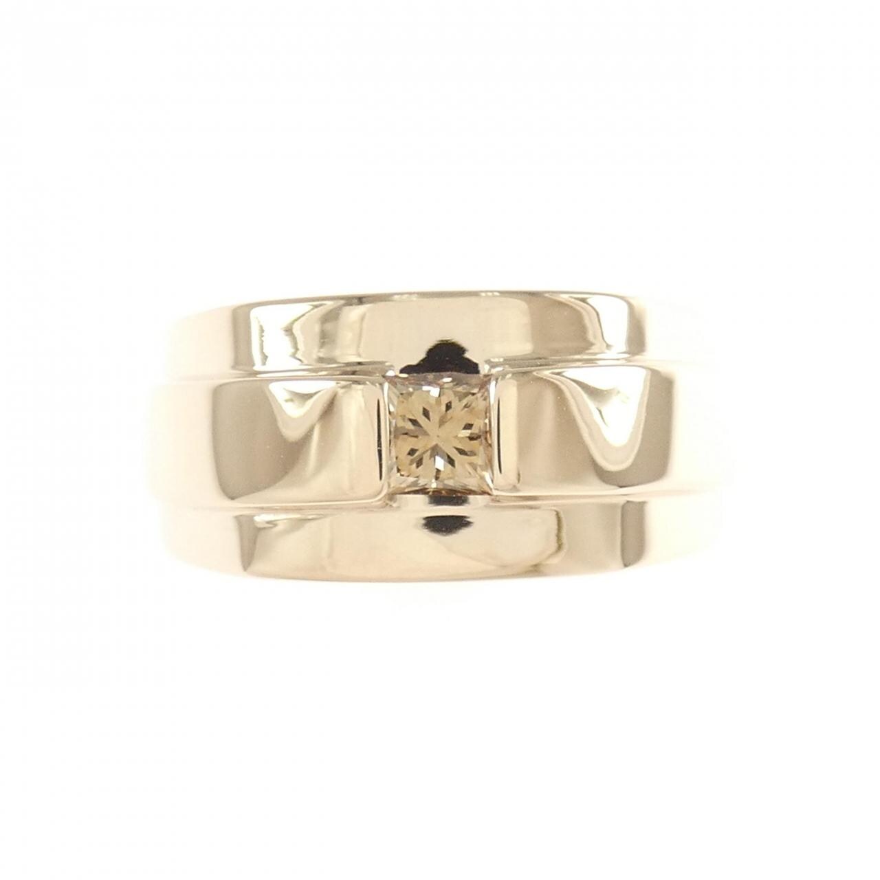 K18PG ダイヤモンド リング 0.39CT