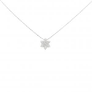 K18WG ダイヤモンド ネックレス 0.2CT