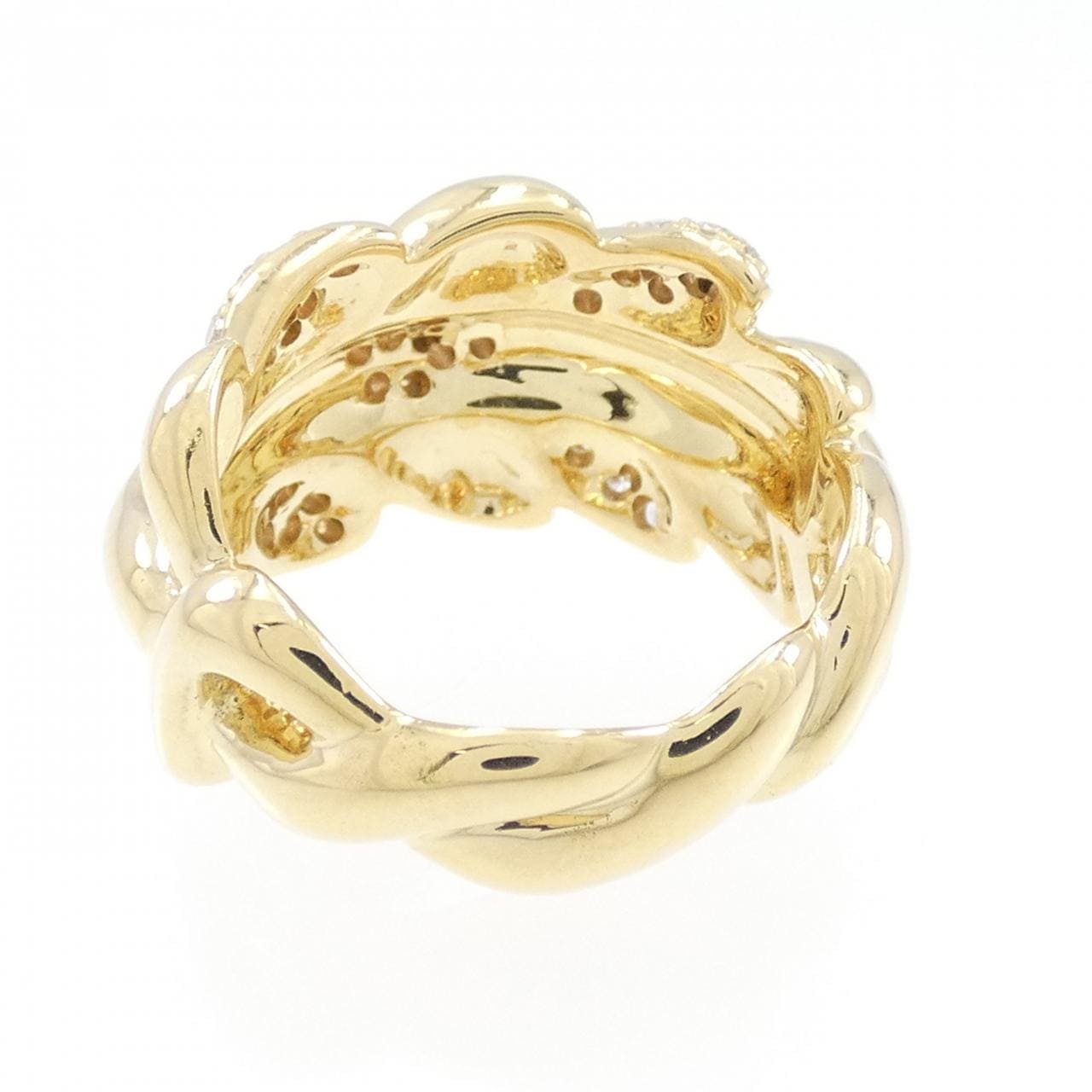 K18YG ダイヤモンド リング 0.21CT