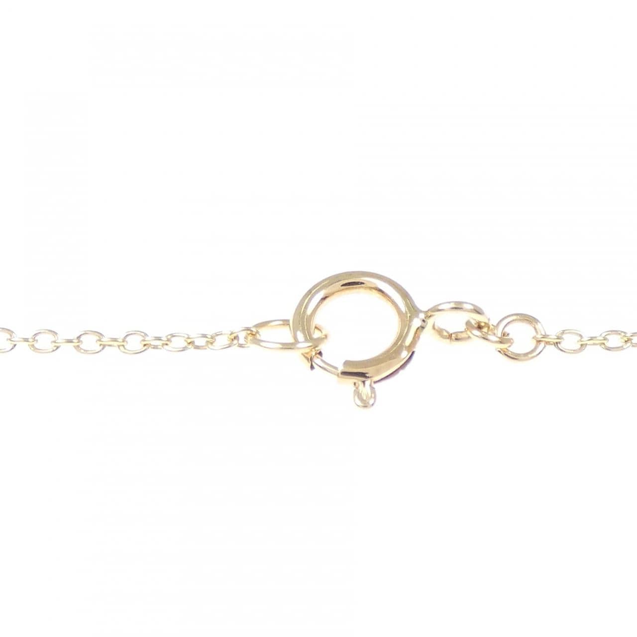 【新品】K18YG サファイヤ ネックレス 1.05CT