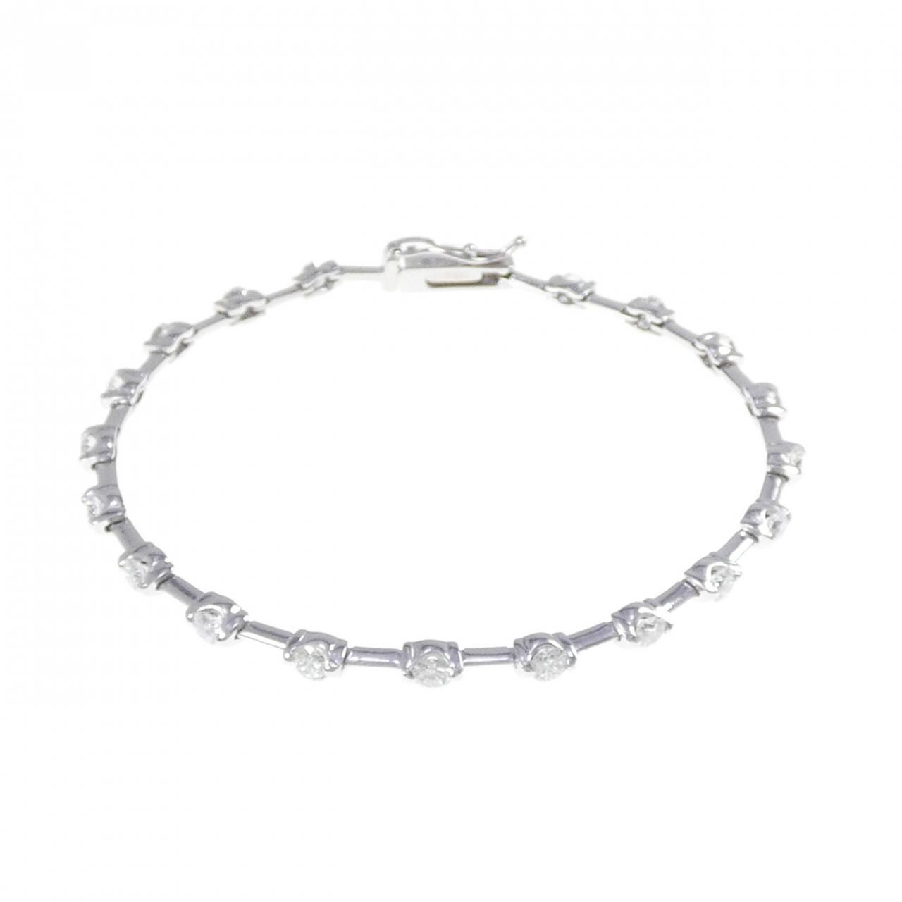 LINE ダイヤモンド ブレスレット 2.50CT