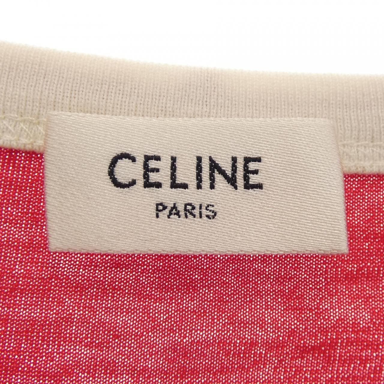 セリーヌ CELINE CELINEレギュラーTシャツ 2X15N671Q Tシャツ