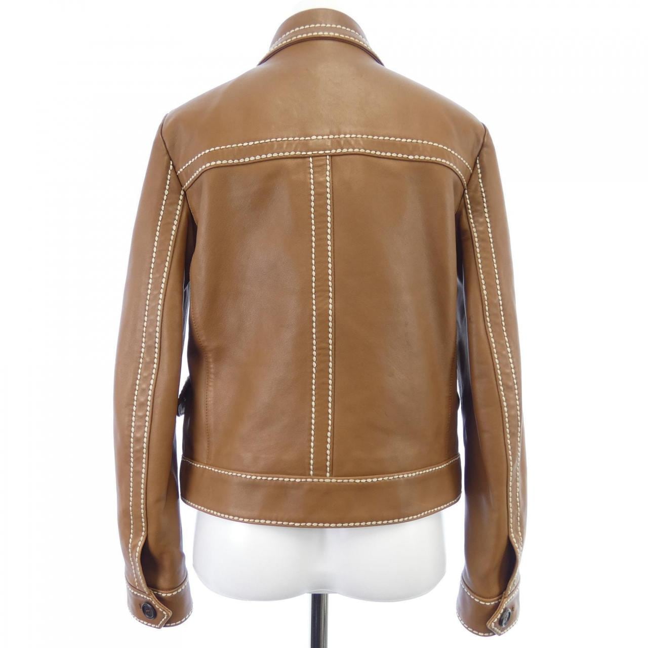 プラダ PRADA 58786 1F21 レザージャケット