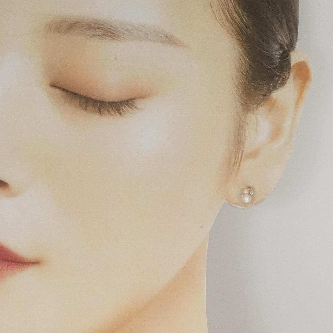 K10PG/K18PG 淡水パール ピアス