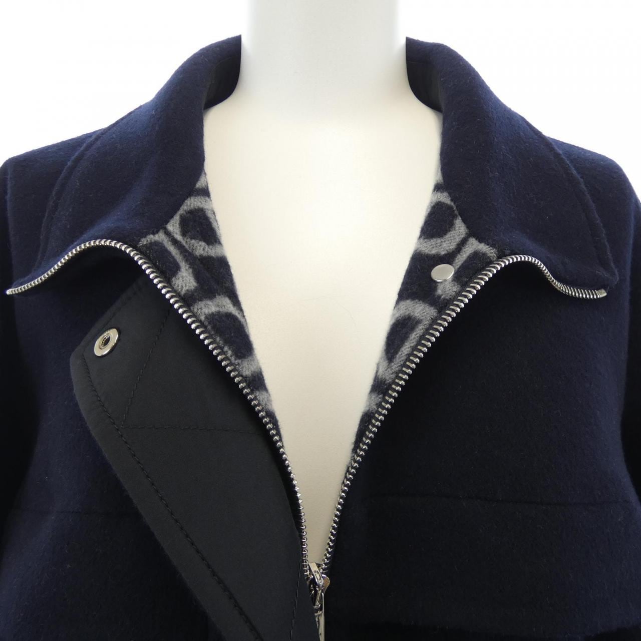 エルメス HERMES 6E0180DG コート