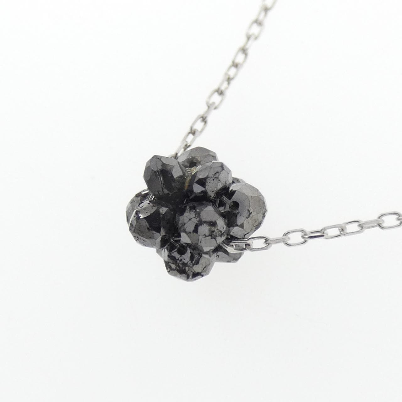 K18WG ダイヤモンド ネックレス 1.50CT