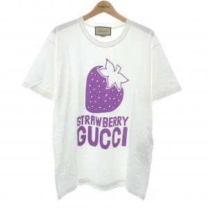 グッチ GUCCI ストロベリーグッチコットンTシャツ 548334 XJDWG Tシャツ