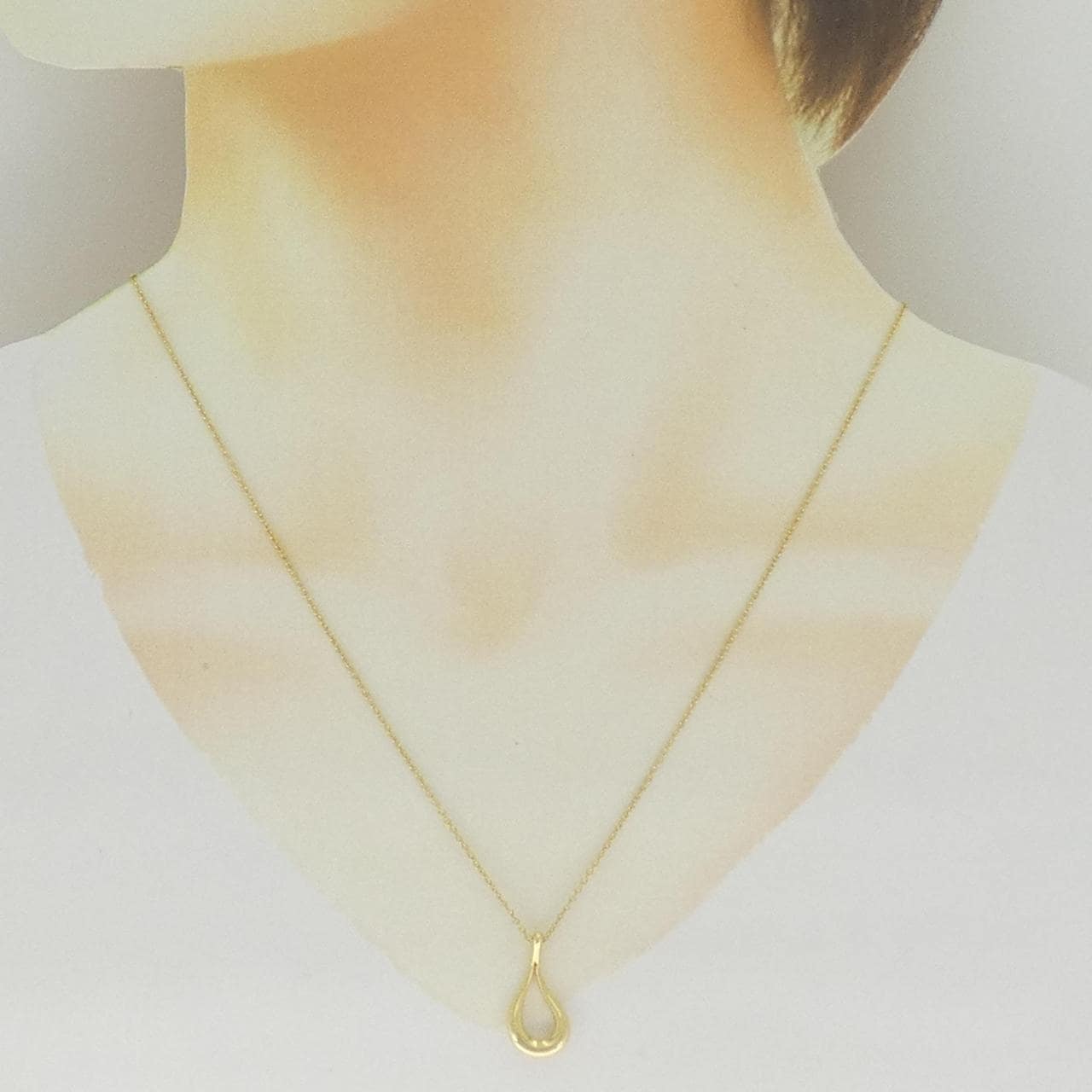 ティファニー オープンティアドロップ ネックレス