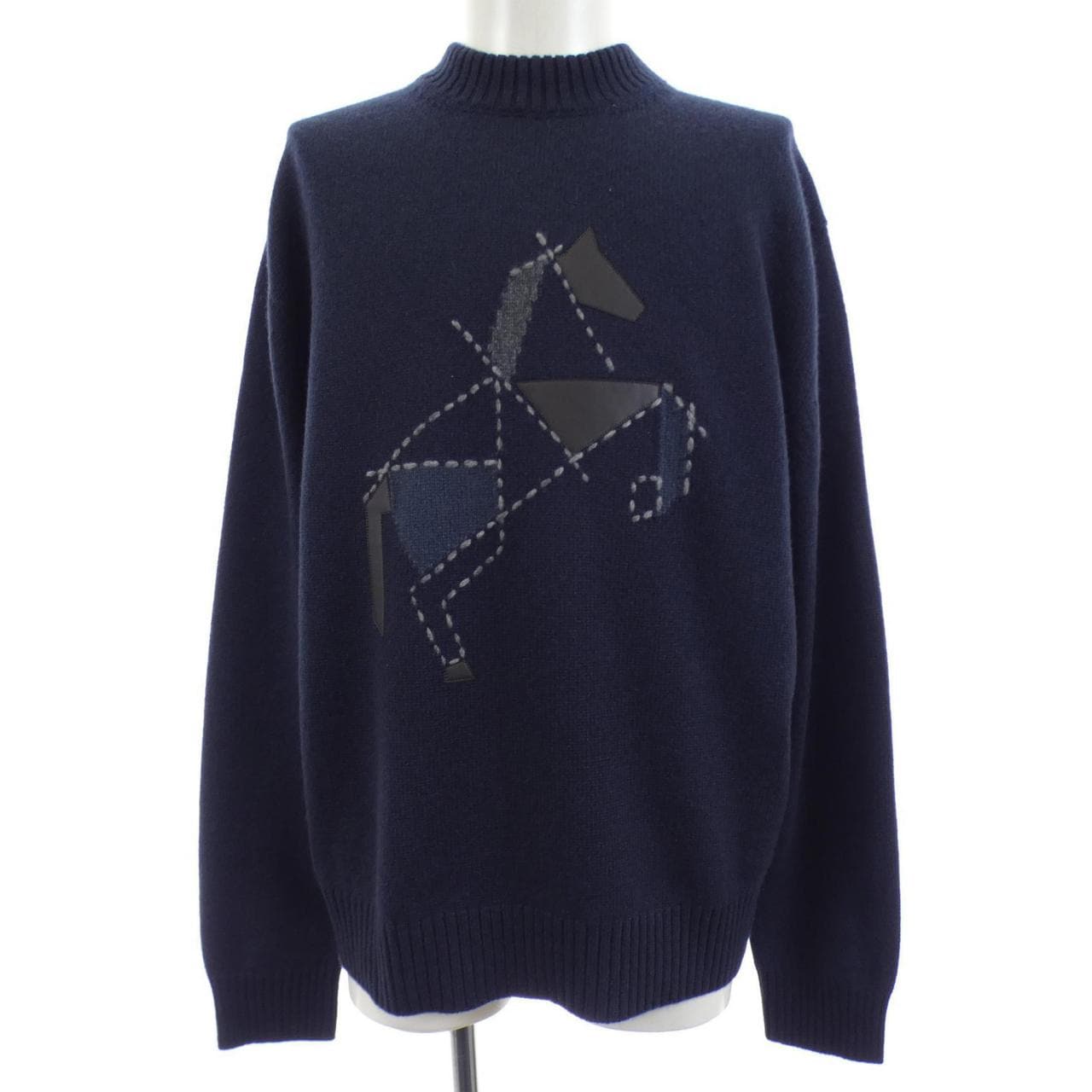 エルメス HERMES シュヴァル･タングラム 567100HA ニット