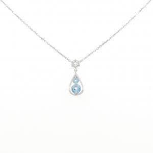 スタージュエリー ホワイトトパーズ ネックレス