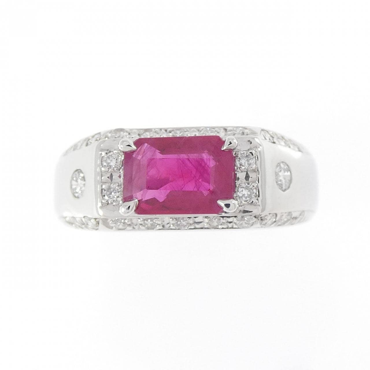 PT900 ルビー リング 1.03CT