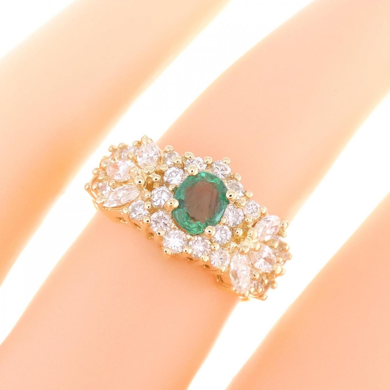 コメ兵｜750YG エメラルド リング 0.39CT｜ジュエリー｜リング｜【公式