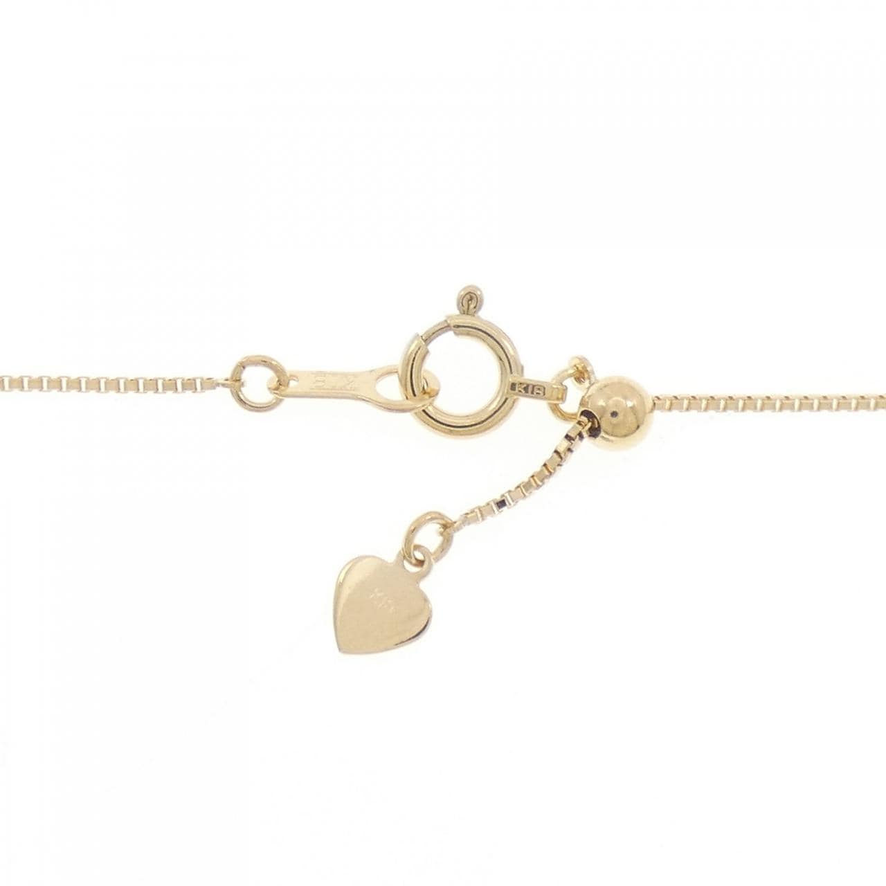 K18YG白蝶珍珠項鍊 11.8 毫米