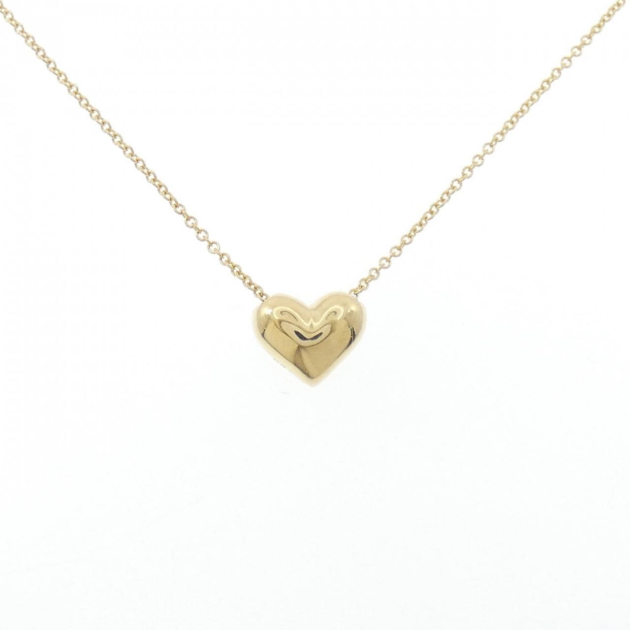 ティファニー ピンチドハート ネックレス