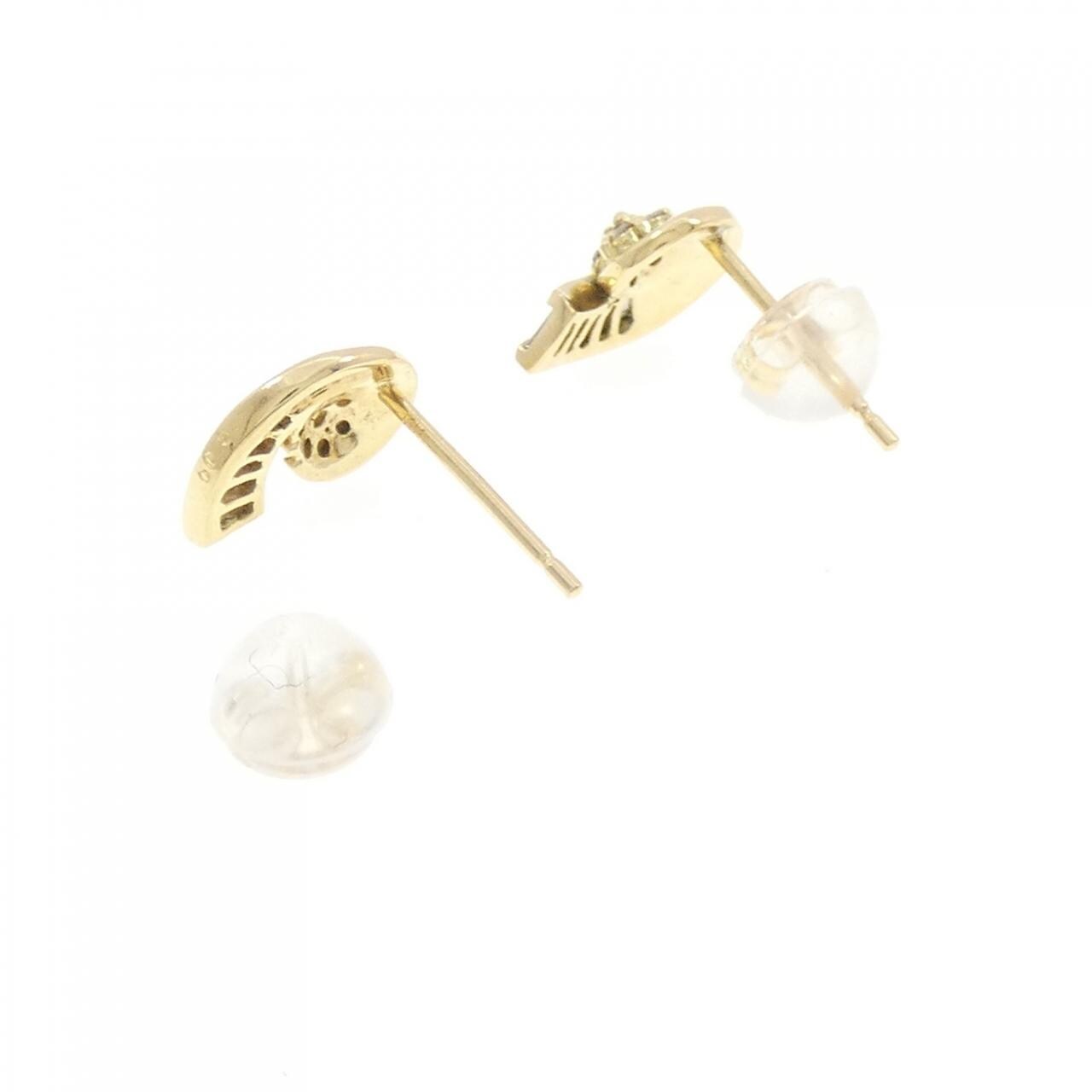 K18YG ダイヤモンド ピアス 0.18CT