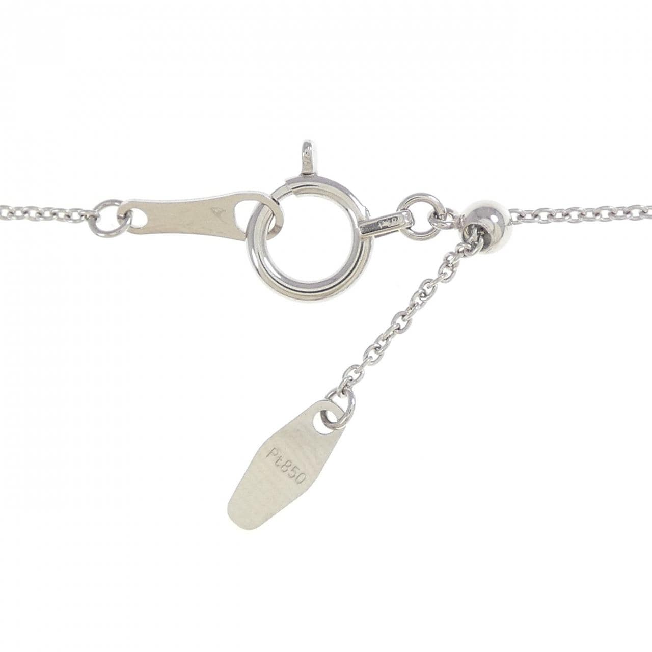 [Remake] PT900/PT850 Diamond Necklace 0.328CT E I1 VG