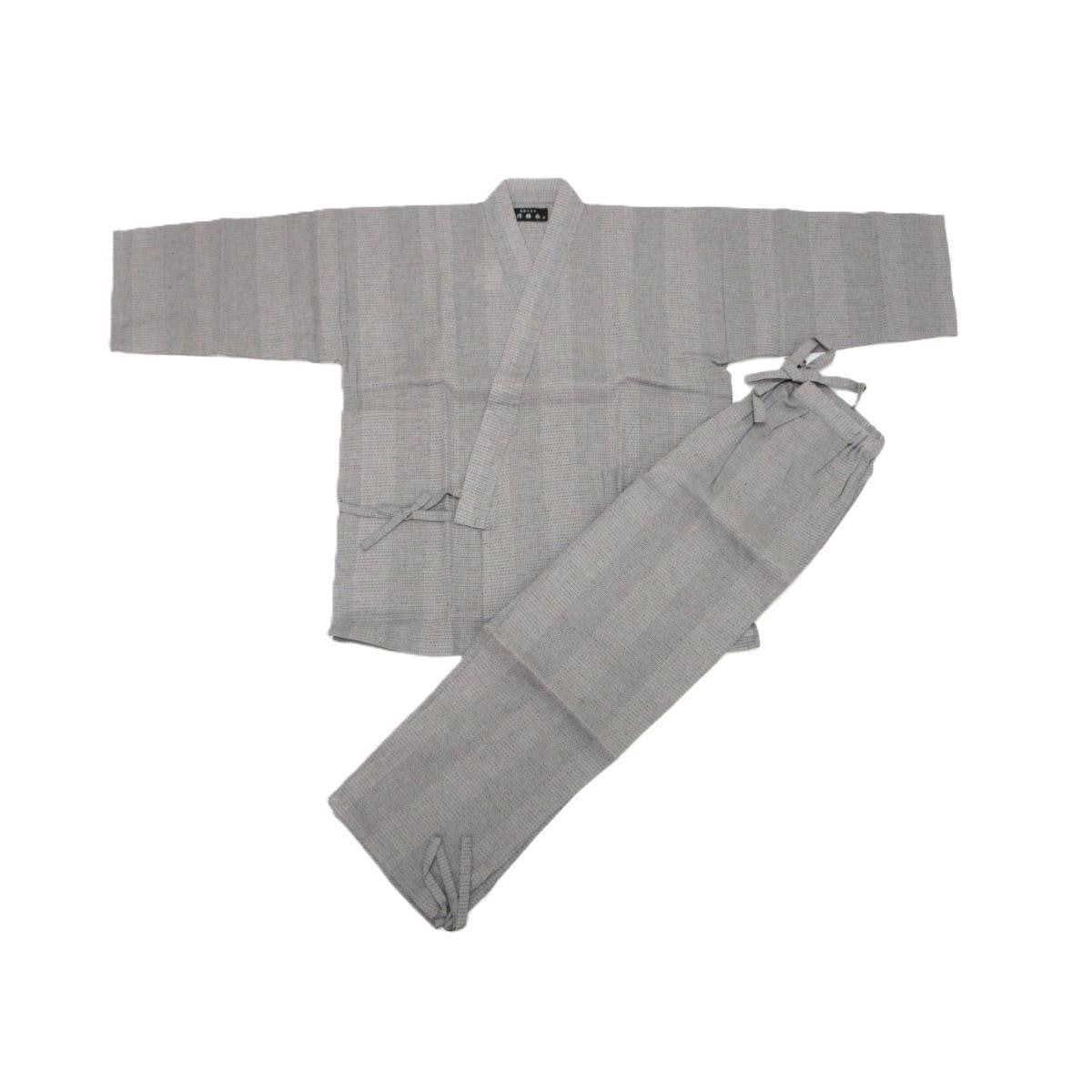 【新品】男物　作務衣　Ｍサイズ