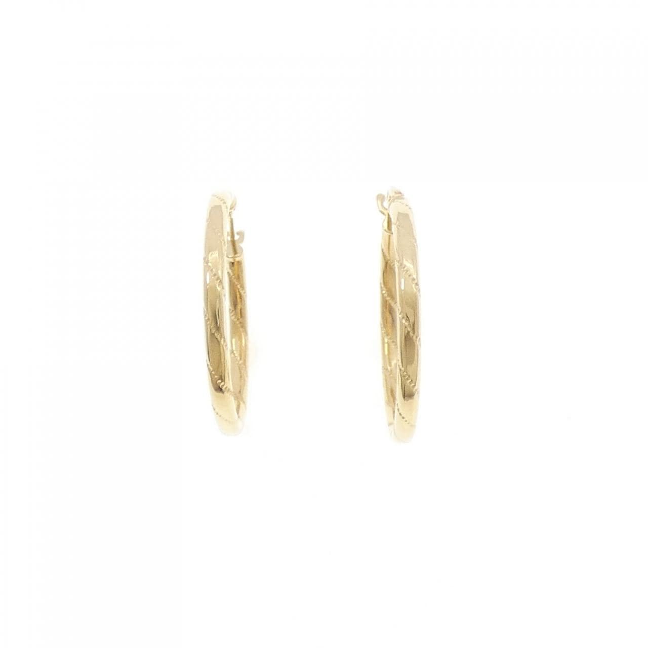 【新品】750YG フープ ピアス