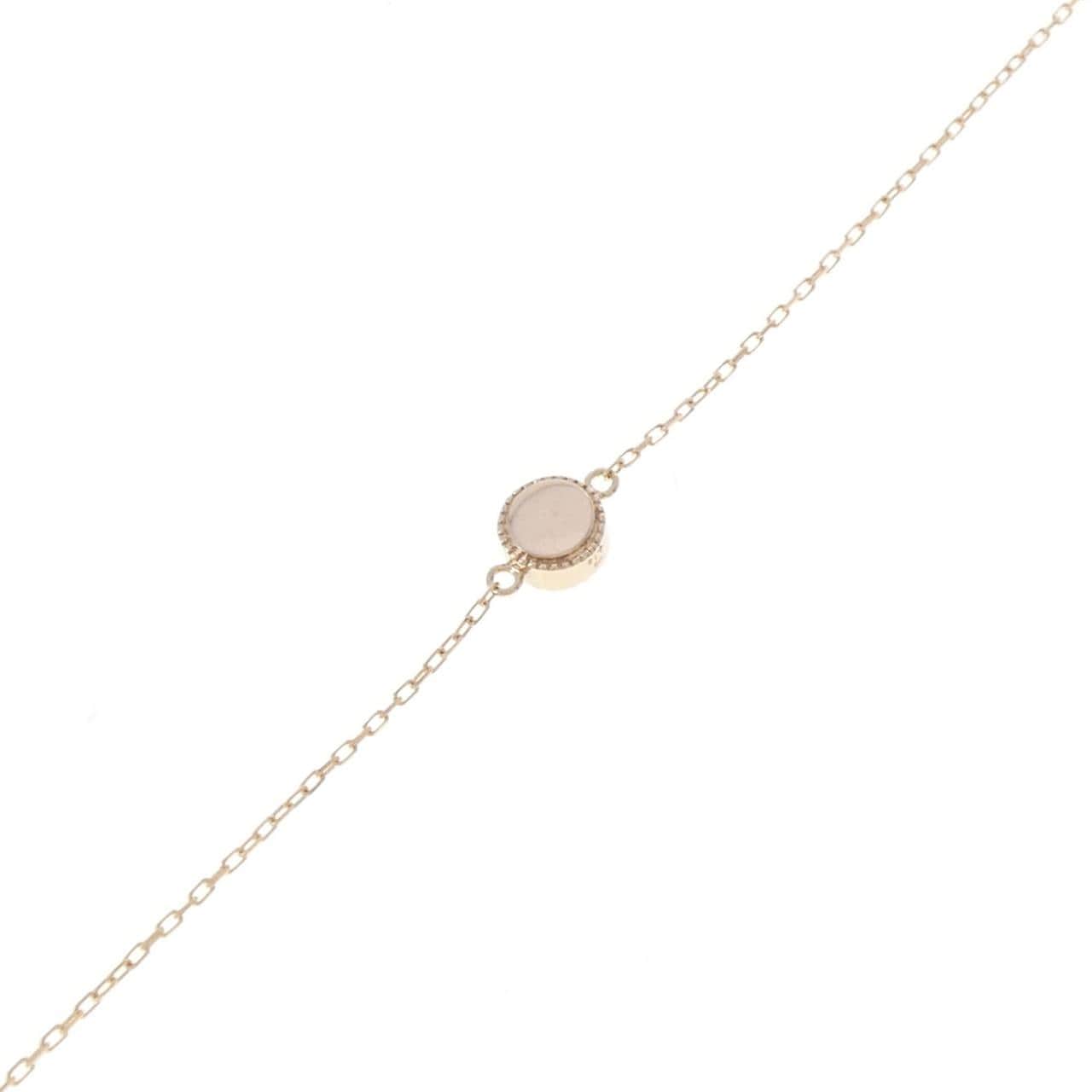 K18PG ダイヤモンド ブレスレット 0.15CT
