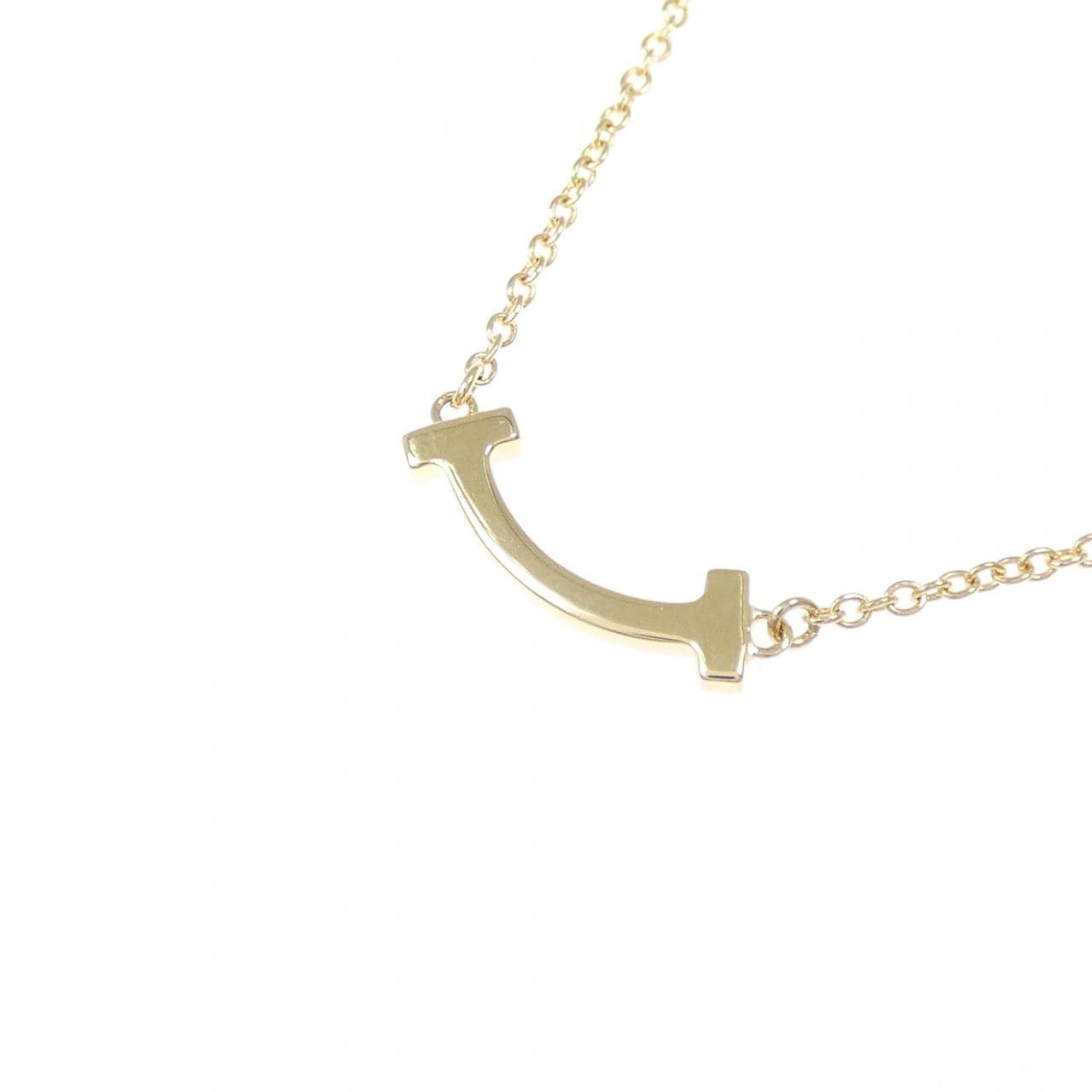 ティファニー Tスマイル ミニ ネックレス