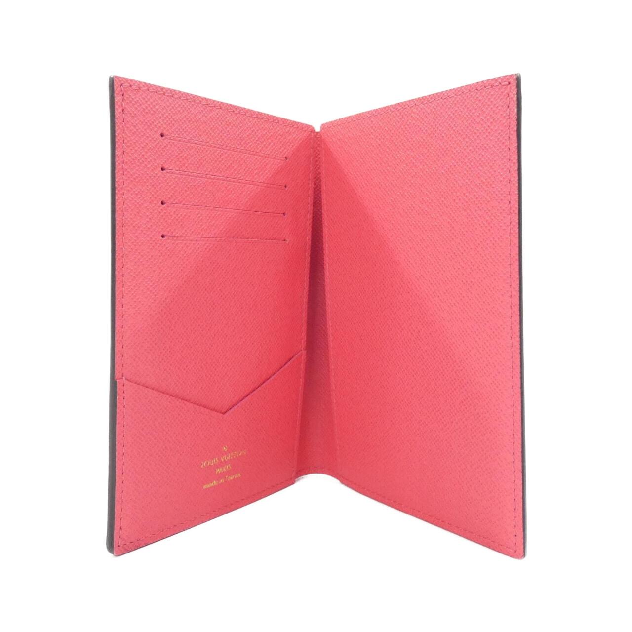ルイヴィトン モノグラム(ヴィヴィエンヌ) パスポートカバー クーヴェルテュール パスポール M82625 パスポートカバー