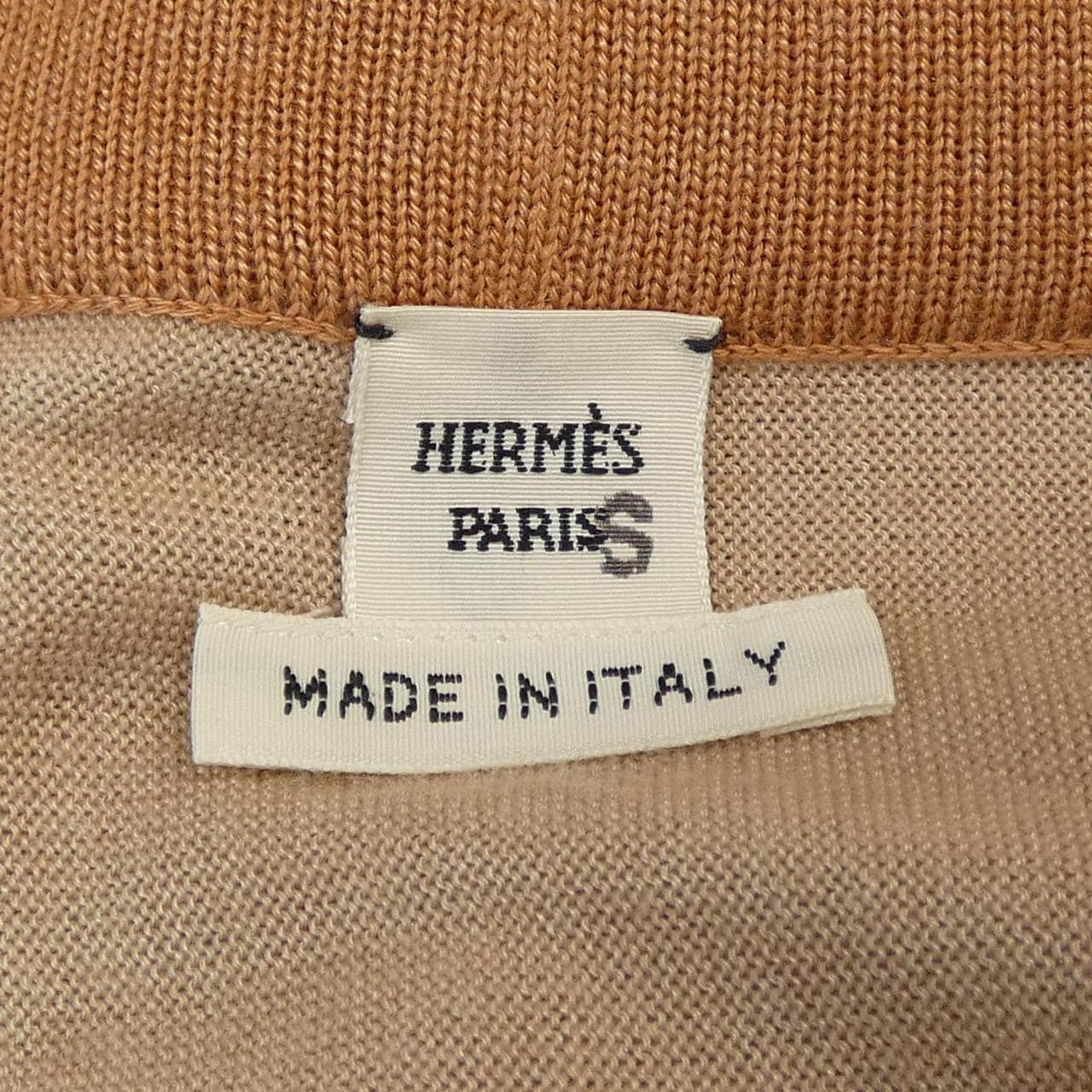 エルメス HERMES CLIC CLAC A POIS *17-7758 ツイルレーヌ カーディガン