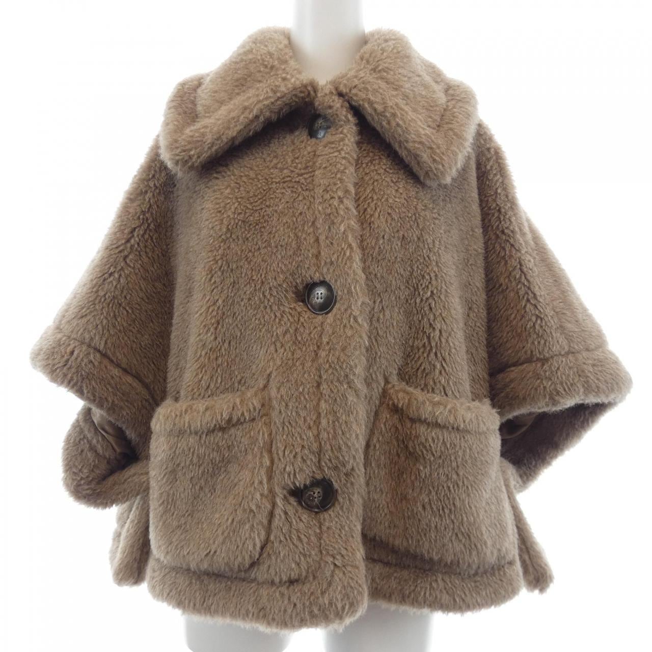 マックスマーラ Max Mara TERZO 473618 テディベア ケープ