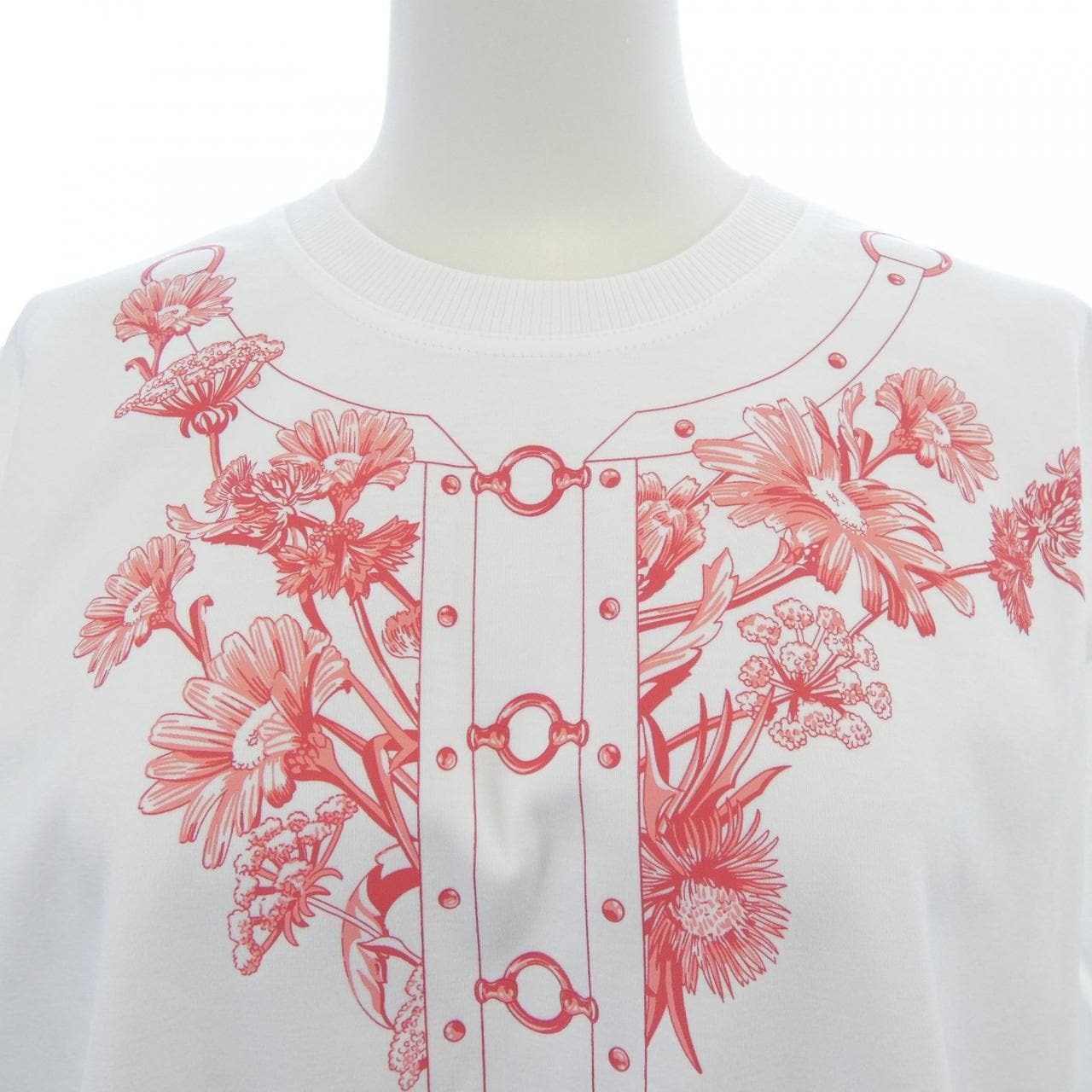 エルメス HERMES AUX CHAMPS カルトゥッシュ 6E4620DC Tシャツ