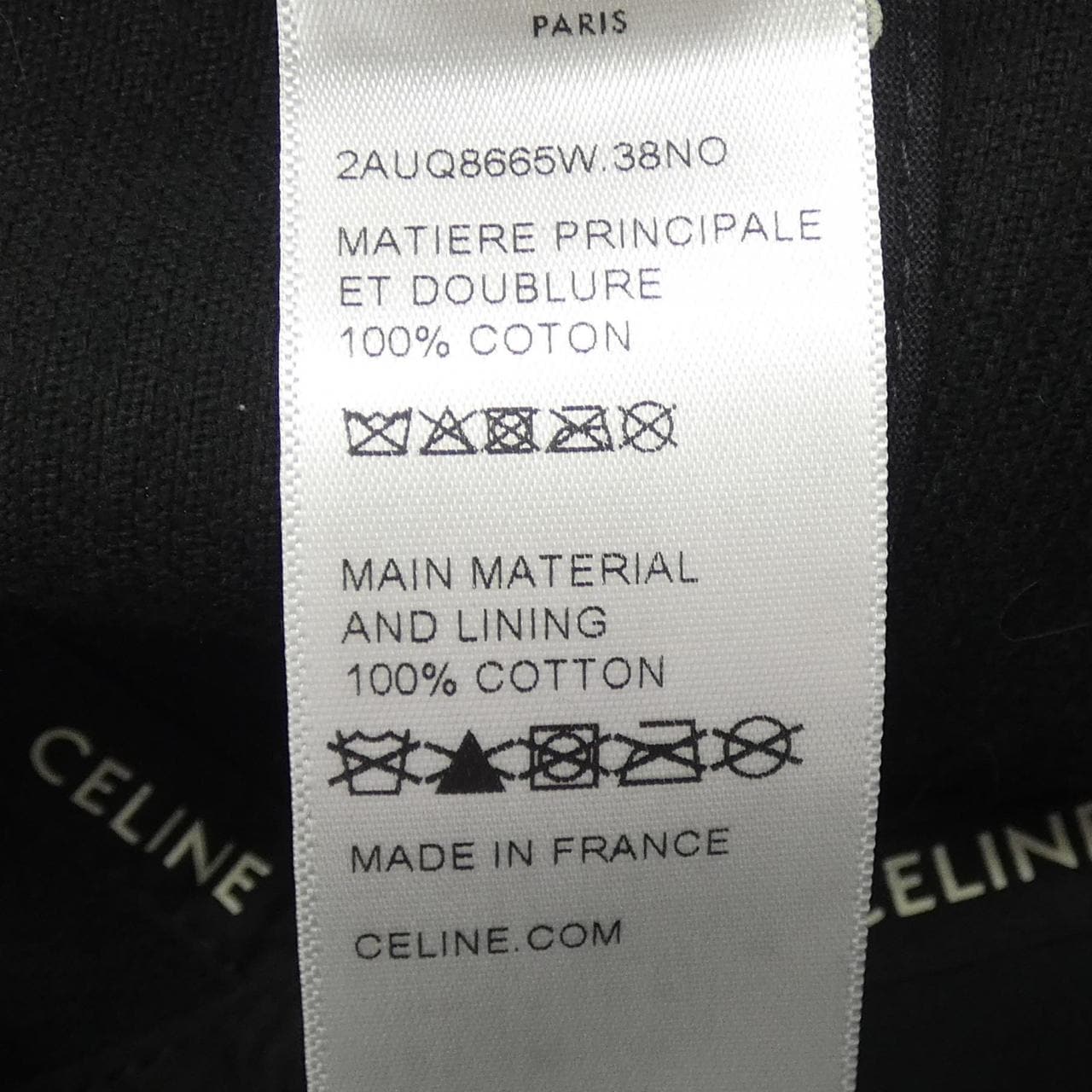 セリーヌ CELINE 2AUQ8665W.38NO キャップ