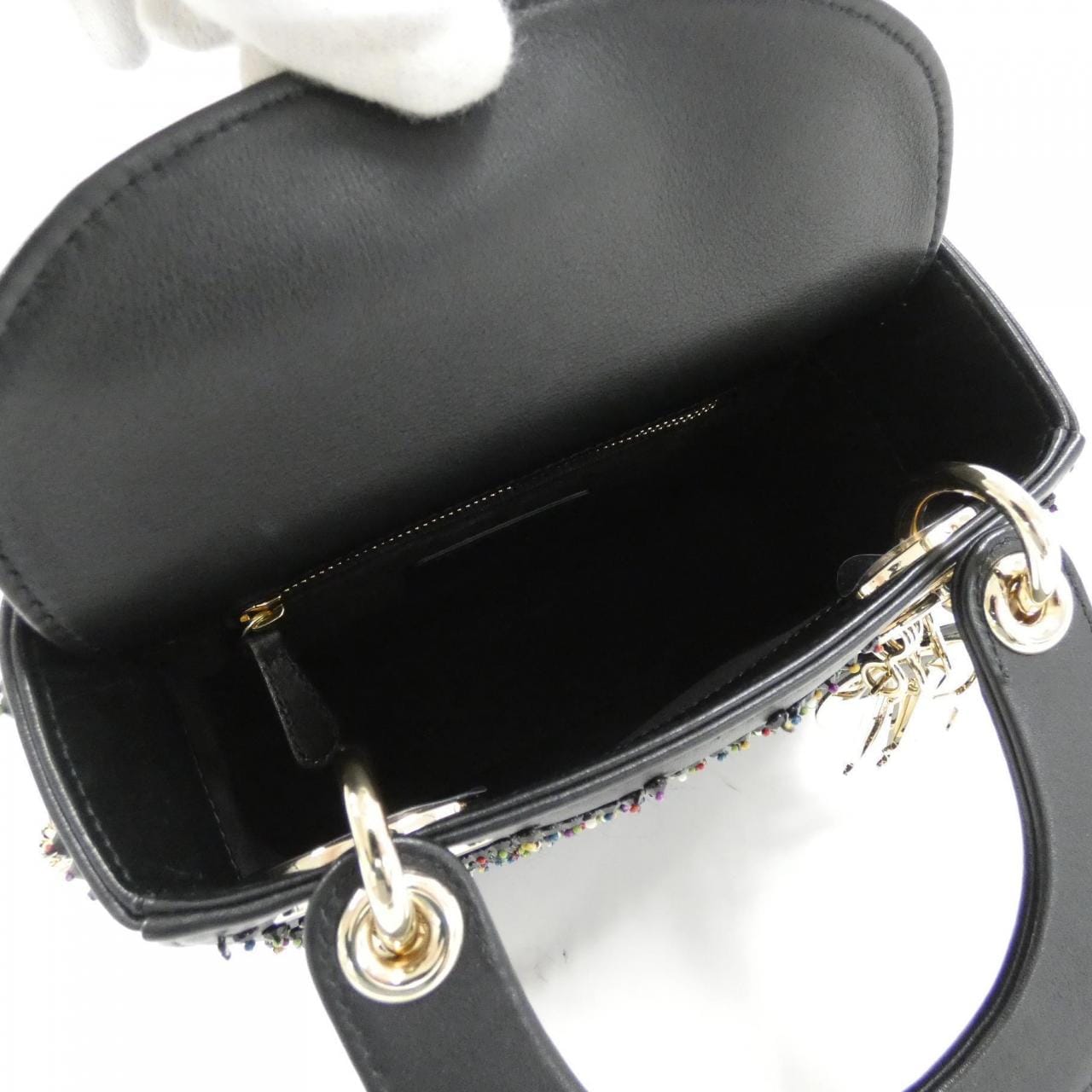 KOMEHYO Christian DIOR Lady DIOR Mini M0505ORDX Bag Christian DIOR